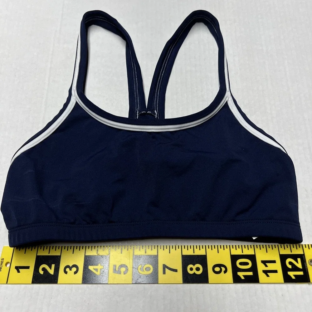 Dolfin‎ Swimwear Bikini Top Navy Blue & White Medium